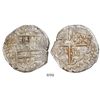 Image 1 : Potosi, Bolivia, cob 8 reales, Philip IV, assayer T (late 1620s), ex-Panama hoard.