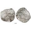 Image 1 : Potosi, Bolivia, cob 8 reales, (1)629T, heavy-dot borders.