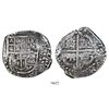 Image 1 : Potosi, Bolivia, cob 8 reales, Philip IV, assayer T (ca. 1629).