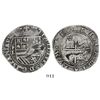 Image 1 : Potosi, Bolivia, cob 4 reales, Philip II, assayer L to left.