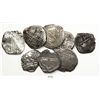Image 1 : Lot of 8 Potosi, Bolivia, cob 4 reales, Philip II through Philip IV, various assayers (where visible