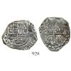 Image 1 : Potosi, Bolivia, cob 2 reales, Philip IV, assayer T.