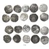 Image 1 : Lot of 10 Potosi, Bolivia, cob 1R, Philip II, assayer B (various periods).
