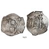 Image 1 : Potosi, Bolivia, cob 8 reales, 1708Y.