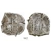 Image 1 : Potosi, Bolivia, cob 8 reales, 1721Y.
