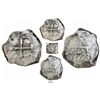 Image 1 : Potosi, Bolivia, cob 8 reales, 1771/0V/J, unique and unlisted.