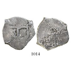 Potosi, Bolivia, cob 4 reales, 1703Y.