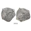 Image 1 : Potosi, Bolivia, cob 4 reales, 1703Y.