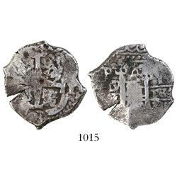 Potosi, Bolivia, cob 4 reales, 1703Y.