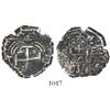 Image 1 : Potosi, Bolivia, cob 4 reales, 1737E.