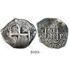 Image 1 : Potosi, Bolivia, cob 4 reales, 1738M.