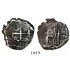 Image 1 : Potosi, Bolivia, cob 4 reales, 1743C.
