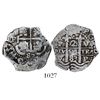 Image 1 : Potosi, Bolivia, cob 2 reales, 1683V.