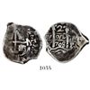 Image 1 : Potosi, Bolivia, cob 2 reales, 1708Y.