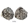 Image 1 : Potosi, Bolivia, cob 2 reales, 1716Y.