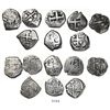 Image 1 : Lot of 8 Potosi, Bolivia, cob 2 reales, Philip V to Charles III, various dates and assayers (1732M, 