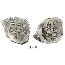 Potosi, Bolivia, cob 1 real, 1666E.