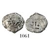 Image 1 : Potosi, Bolivia, cob 1/2 real, 1727, Louis I, scarce.