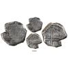 Image 1 : Cartagena, Colombia, cob 4 reales, (16)30E, RN-E to right, very rare, ex-Lasser.