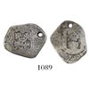 Image 1 : Guatemala, cob 1 real, 1733J, rare.