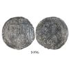 Image 1 : Seville, Spain, 2 reales, Ferdinand-Isabel, assayer Gothic D on reverse, mintmark S to right.