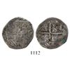 Image 1 : Segovia, Spain, cob 1 real, (15)95, date to right, assayer I to left, rare.