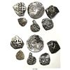 Image 1 : Mixed lot of 6 silver-cob minors (2R, 1R and 1/2R) of Lima and Potosi, various periods.