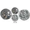 Image 1 : Histiaia, Euboia, AR tetraobol, 3rd to 2nd century BC.
