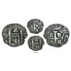Image 1 : Tucuman, Argentina, "imitation cob" 2 reales, date "758" (struck 1820-24), very rare.
