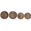 Image 1 : Lot of 2 Argentina copper 2 centavos (1890) and 1 centavo (1894).