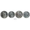 Image 1 : Lot of 2 Argentina copper-nickel 20 centavos (1921) and 10 centavos (1912).