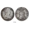 Image 1 : Potosi, Bolivia, bust 8 reales, Ferdinand VII, 1821PJ.