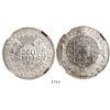 Image 1 : Brazil (Rio mint), 960 reis, Joao VI, 1821-R, struck over a Lima, Peru, bust 8 reales, 1814JP, encap