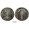 Image 1 : Santiago, Chile, "volcano" 2 reales, 1834IJ.