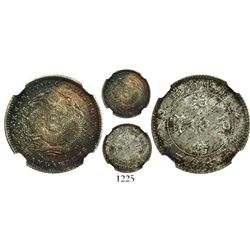 China, Kwangtung Province, 10 cents (7.2 candareens), Kuang-hsu, (1890-1908), encapsulated NGC MS 65