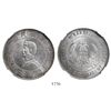 Image 1 : China (Republic), 1 dollar (yuan), Sun Yat-sen, six-pointed stars, (1927), encapsulated NGC AU 58.