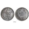 Image 1 : Bogota, Colombia, 1 peso, 1866.