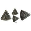 Image 1 : Curacao, 3 reaals, 1/5 cut of a Spanish colonial bust 8R of Ferdinand VII with countermark "3" in ci