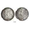 Image 1 : Saxony-Albertine (German States), 5 mark, 1909, Leipzig University 500th anniversary, encapsulated N