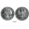 Image 1 : West Germany (German States), copper-nickel 2 mark, 1963-F (Stuttgart mint), encapsulated PCGS MS66+
