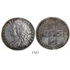 Image 1 : London, England, 1/2 crown, George II, 1746, LIMA below bust.