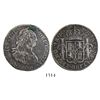 Image 1 : Guatemala, bust 4 reales, Charles IV, 1800M.