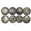 Image 1 : Lot of 4 Mexico City, Mexico, pillar 8 reales, Philip V through Charles III, various dates (1740MF, 