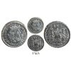 Image 1 : Mexico City, Mexico, pillar 1/2 real, Ferdinand VI, 1758M.