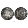 Image 1 : Mexico City, Mexico, bust 8 reales, Charles IV transitional (bust of Charles III, ordinal IV), 1790F