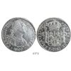 Image 1 : Mexico City, Mexico, bust 8 reales, Charles IV, 1800FM.