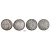 Image 1 : Lot of 2 Netherlands East Indies 1 gulden: Gelderland 1762 and Overijssel 1764.