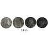 Image 1 : Lot of 2 Lima, Peru, bust 1/4R, Charles IV bust-type (1792-6).
