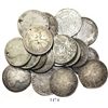 Image 1 : Lot of 19 Spanish colonial (Mexico, Lima and Potosi) bust 8 reales, Charles III through Ferdinand VI