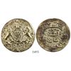Image 1 : Great Britain, gilt copper Admiral Vernon medal, Porto Bello (no portrait), 1739.